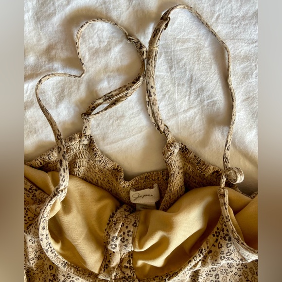 GUC Jopna Sz-XL Spaghetti Strap, Pocket, Floral, Dancing Dress- 10 Real Buttons - Picture 5 of 16